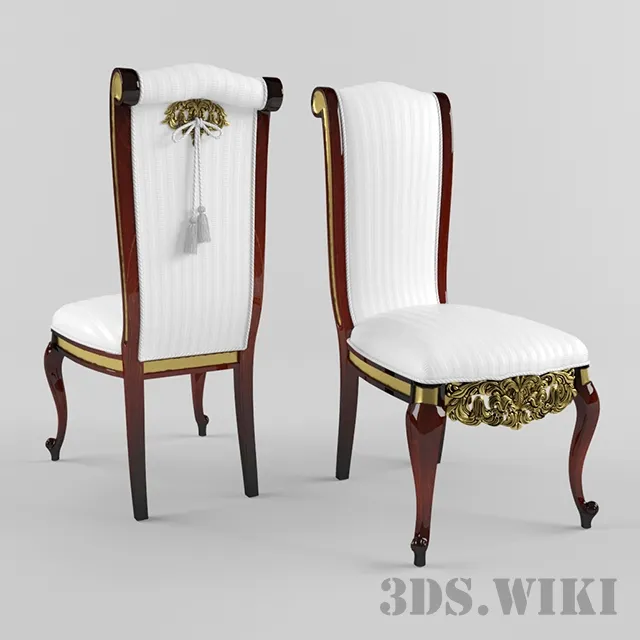 furniture - Chair A.R. Arredamenti Grand Royal art.410 3D Model