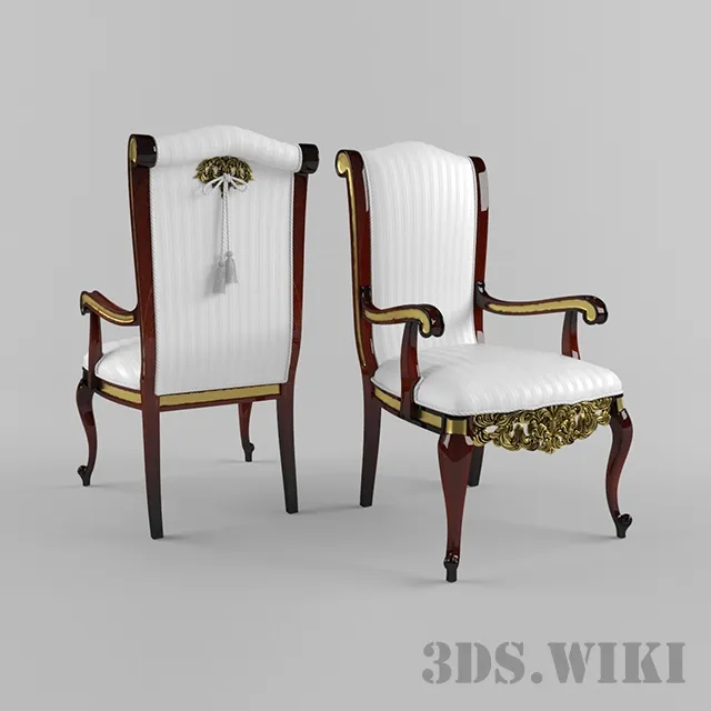 furniture - Chair A.R.ARREDAMENTI SRL GRAND ROYAL 3D Model