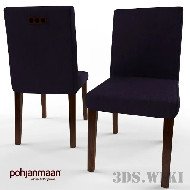 furniture - Chair Ada by Pohjanmaan 3D Model