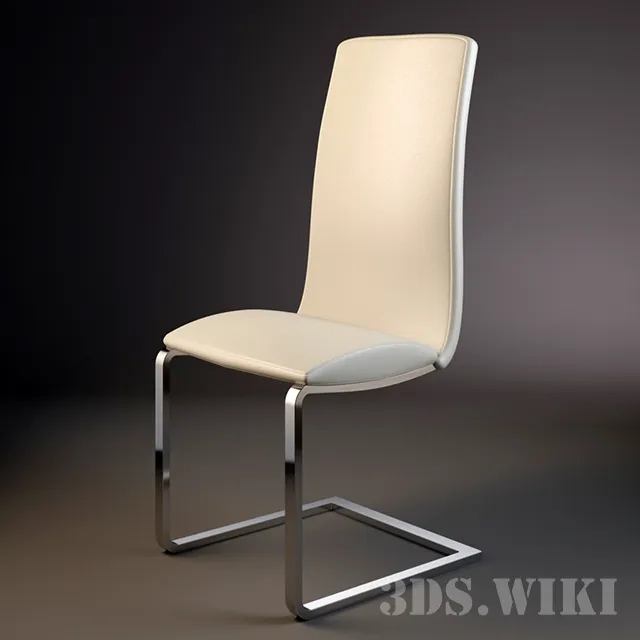 furniture - Chair Aero B7113 W 3D Model