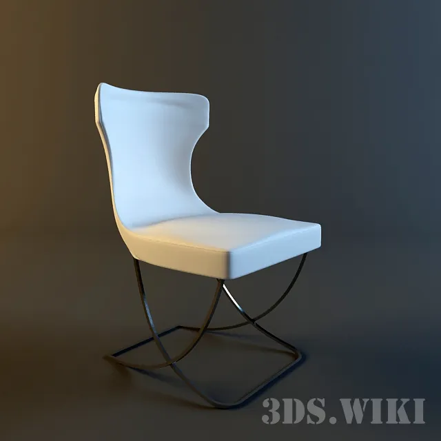 furniture - Chair Baxter PALOMA 3D Model