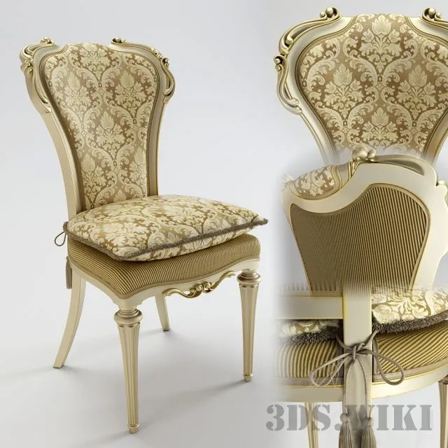 furniture - Chair BelCor ORLEANS OR0171BY 3D Model