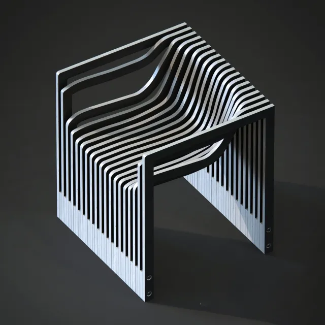 furniture - Chair by Julian Mayor 3D Model