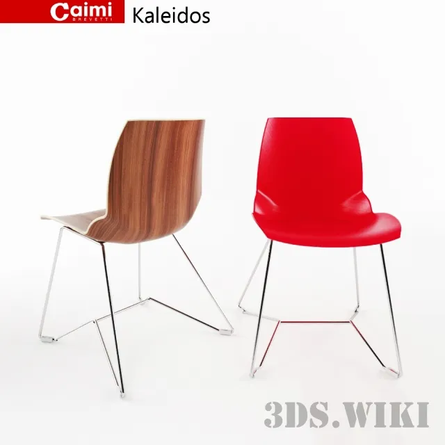 furniture - Chair Caimi Kaleidos 3D Model