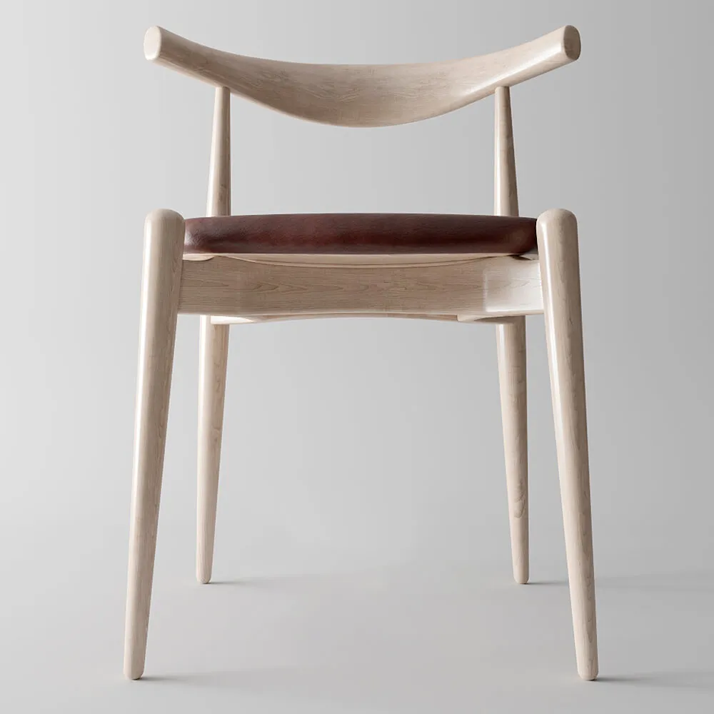 furniture - Chair CH20 by Hans J Wegner 3D Model