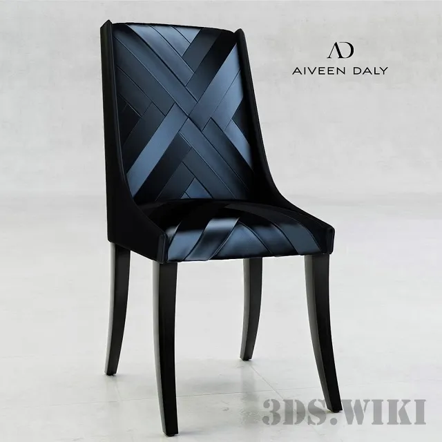 furniture - Chair Chevron - Aiveen Daly 3D Model