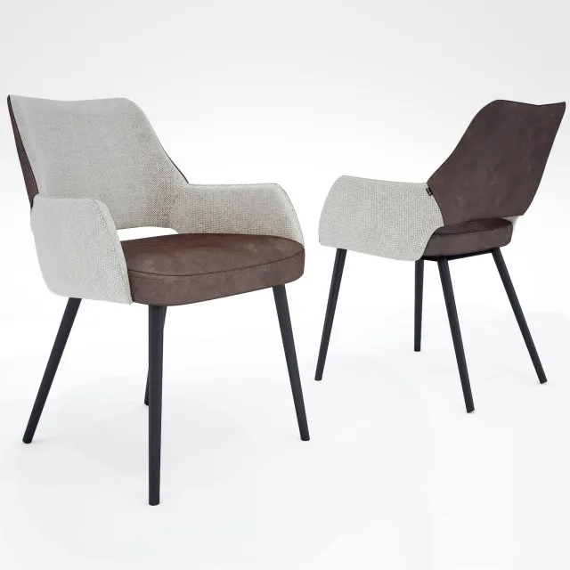 furniture - Chair Deep house Arona 3D Model