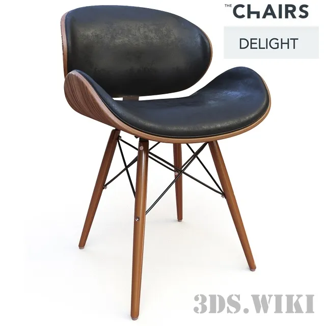 furniture - Chair "DELIGHT" 3D Model