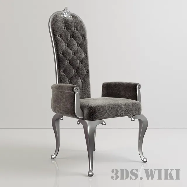 furniture - Chair DV Home Prince Capotavola 3D Model