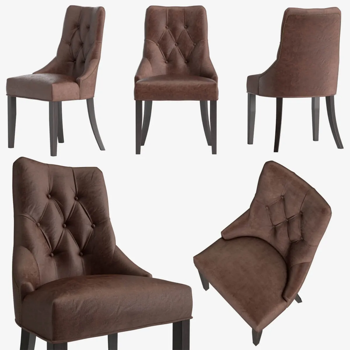 furniture - Chair Garda  h89 x w52 x l48 art PJC236-2306 3D Model