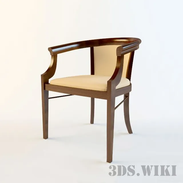 furniture - Chair Grand Otel 3D Model