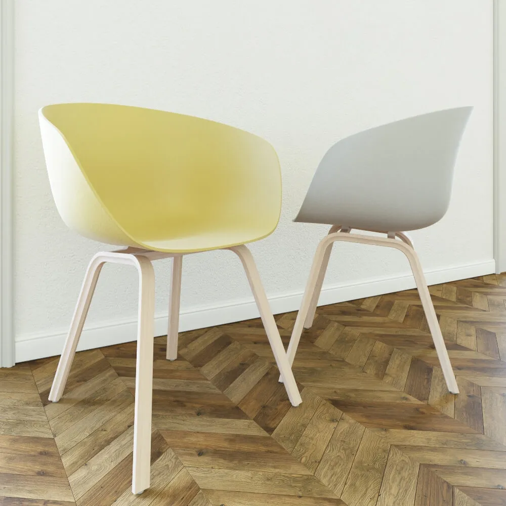 furniture - Chair HAY 3D Model