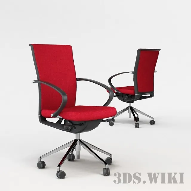 furniture - Chair Kastel Kompasso Low Back 3D Model