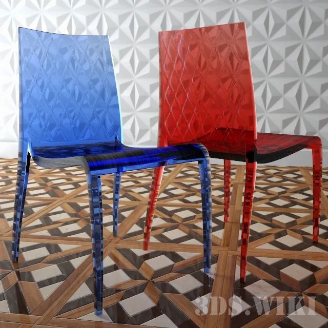 furniture - Chair KI By Horm design by Mario Bellini 3D Model