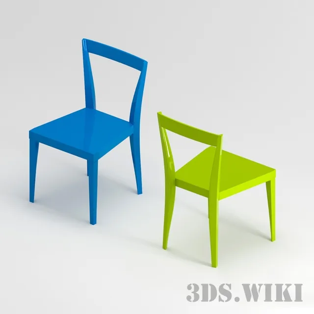 furniture - Chair L'Abbate LIVIA 3D Model