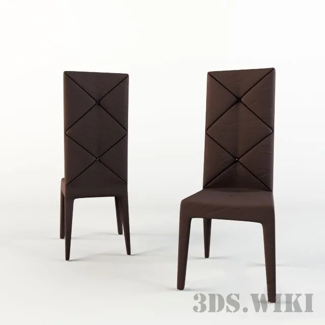 furniture - Chair Longhi Must 3D Model