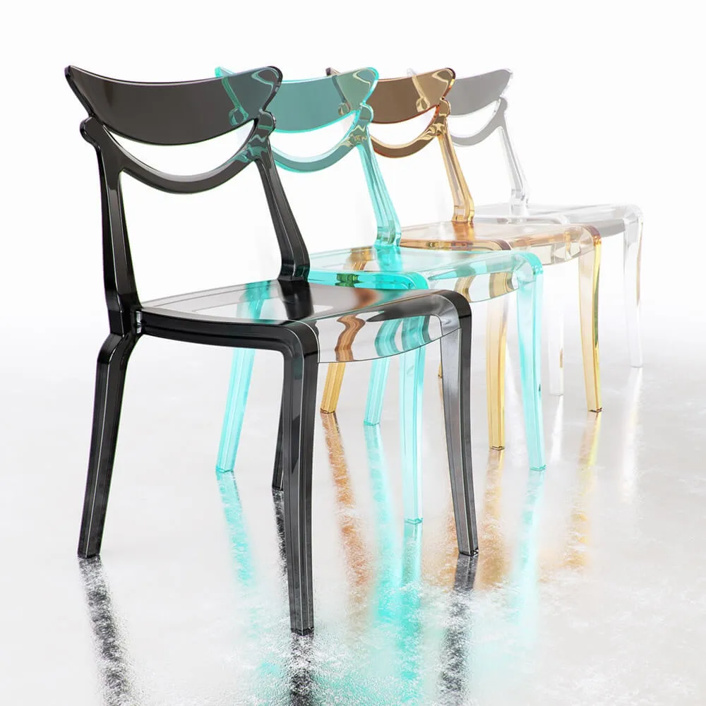 furniture - Chair Marlene Alma  design 3D Model