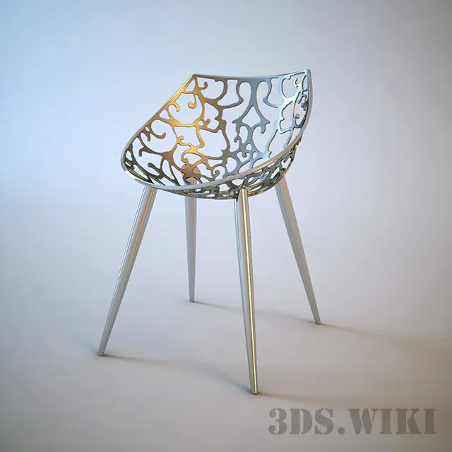 furniture - Chair Mis en Demeure Driade 2007 3D Model