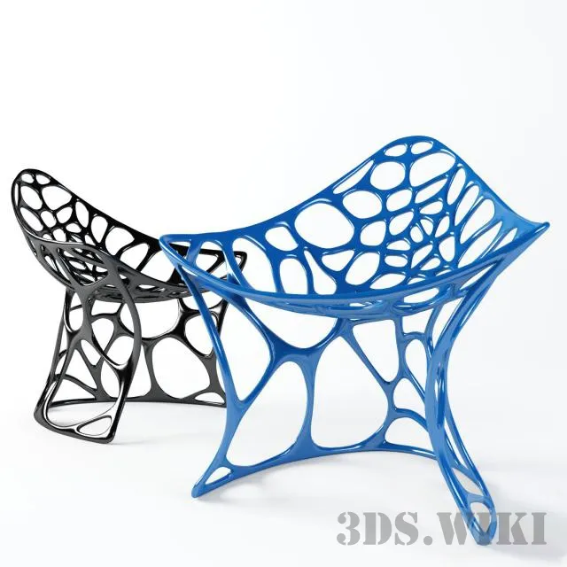 furniture - Chair More Batoidea 3D Model