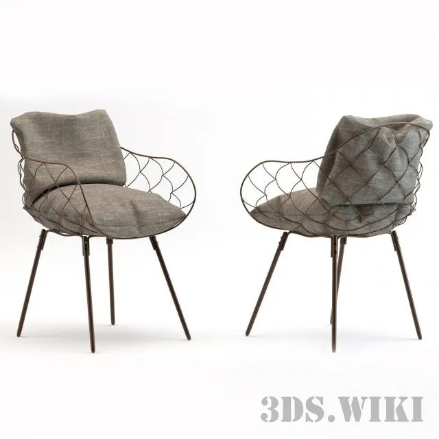 furniture - Chair Pina 3D Model