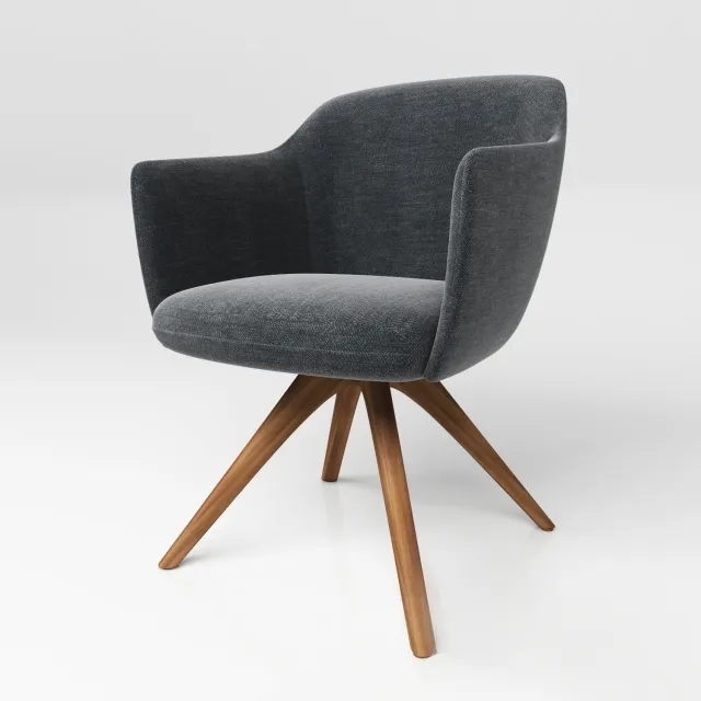 furniture - Chair Rolf Benz 640 3D Model