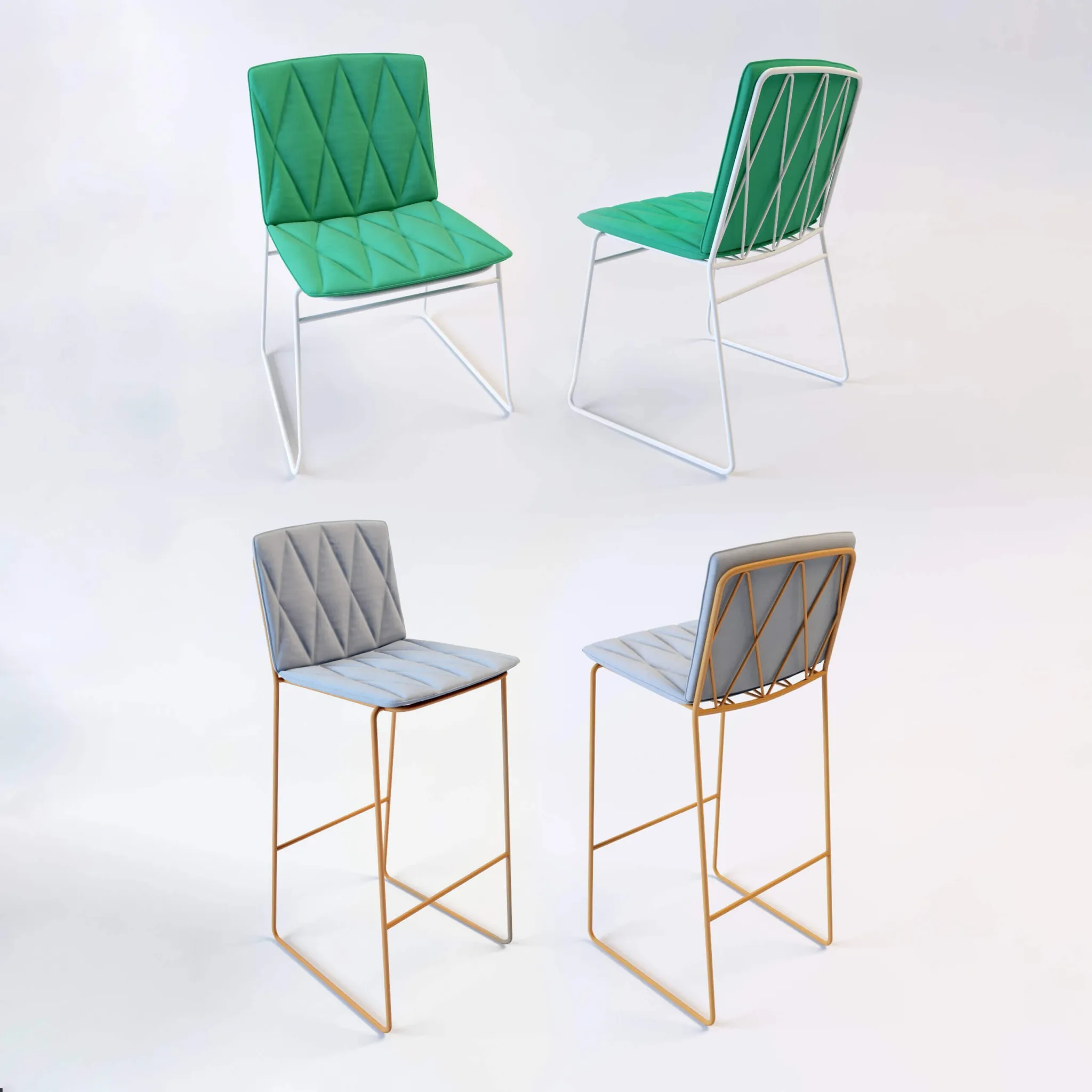 furniture - Chair Seb 3D Model