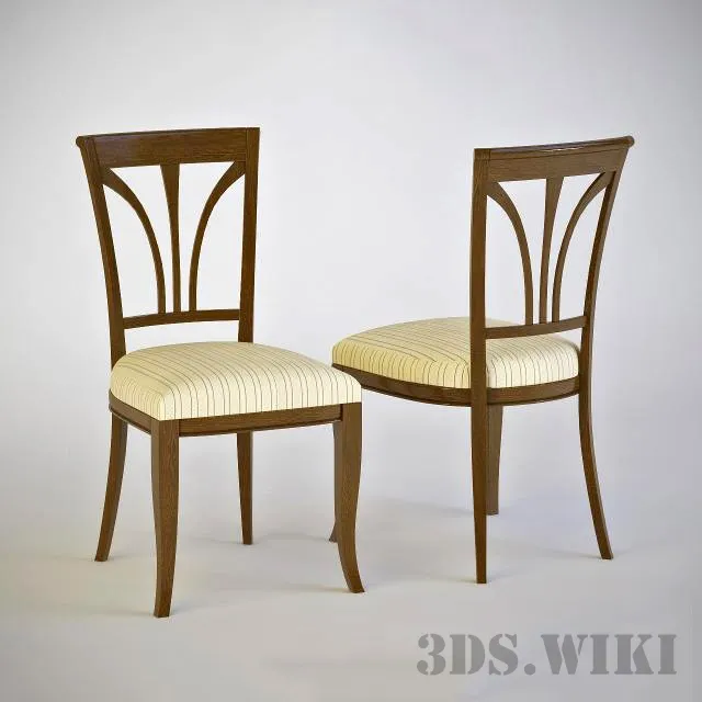 furniture - Chair Selva Timeless Beauty Milano 3D Model