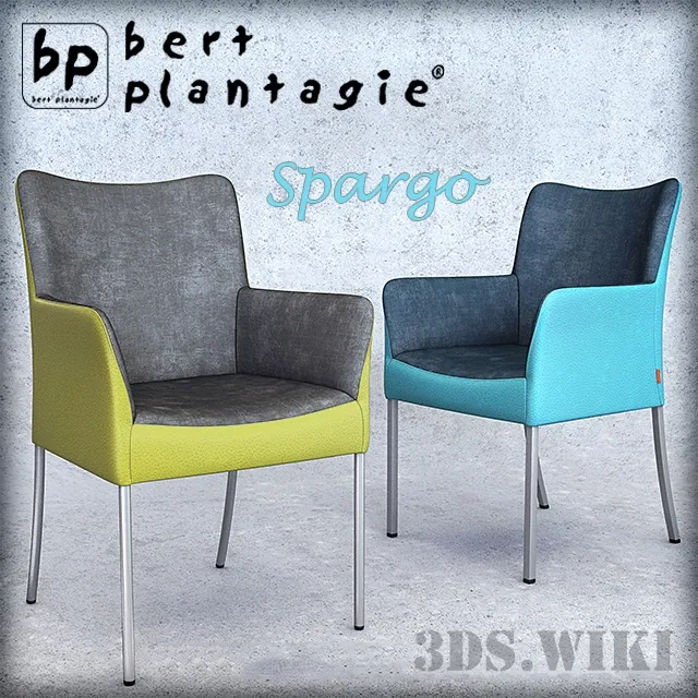 furniture - Chair Spargo Bert Plantagie 3D Model