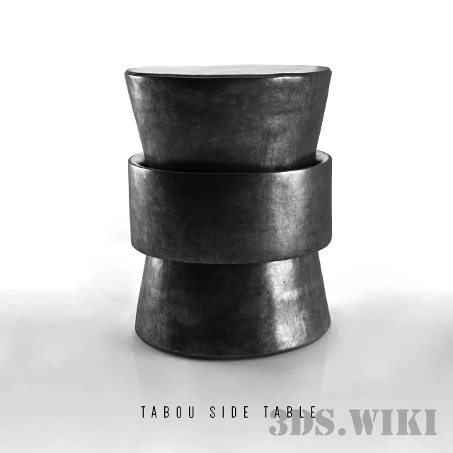 furniture - Chair Tabou Side Table 3D Model