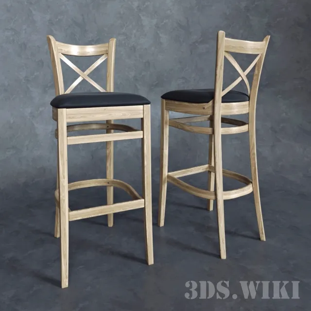 furniture - Chair Toscana 3D Model