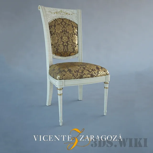 furniture - Chair Vicente Zaragoza California 3D Model