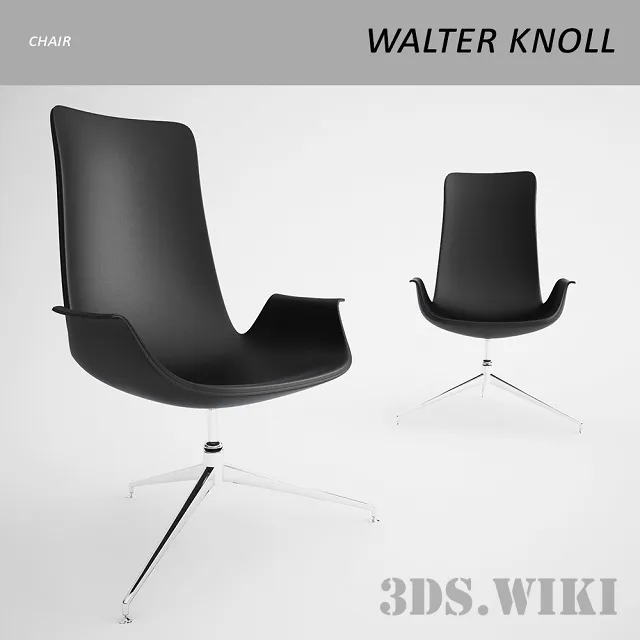 furniture - Chair Walter Knoll 3D Model