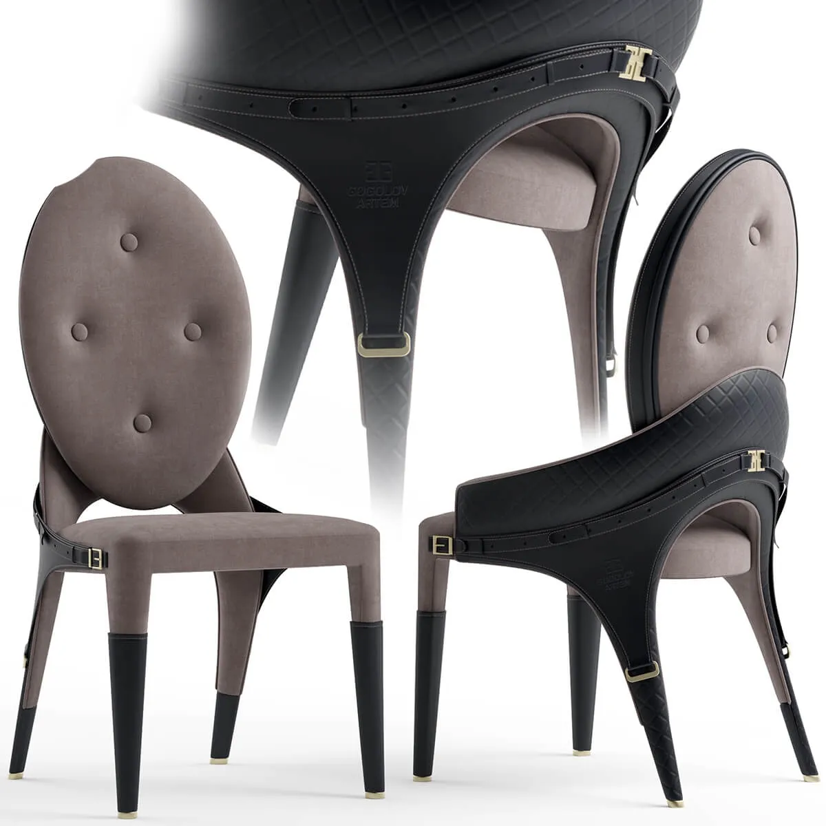 furniture - Chairs Gogolov Artem 3D Model