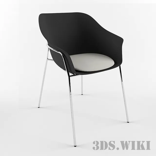 furniture - Chairs Ligne Roset ETTORIANO 3D Model