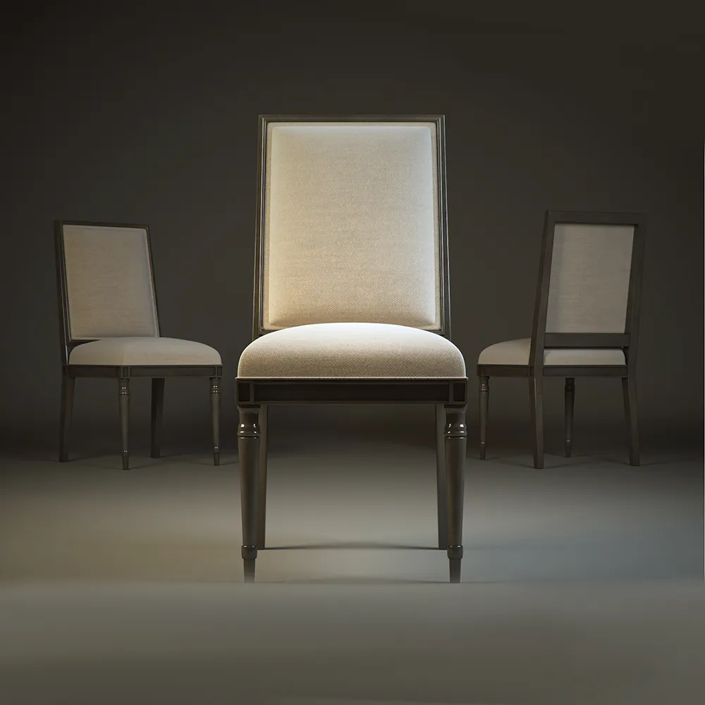 furniture - Chairs Louise 77 3D Model