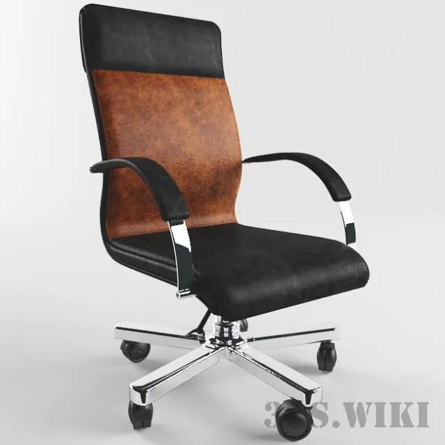 furniture - Chairs with armrests ATMOSPHERA KENT 3D Model