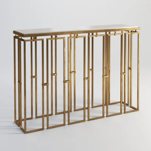 furniture - CHANNING CONSOLE TABLE 3D Model