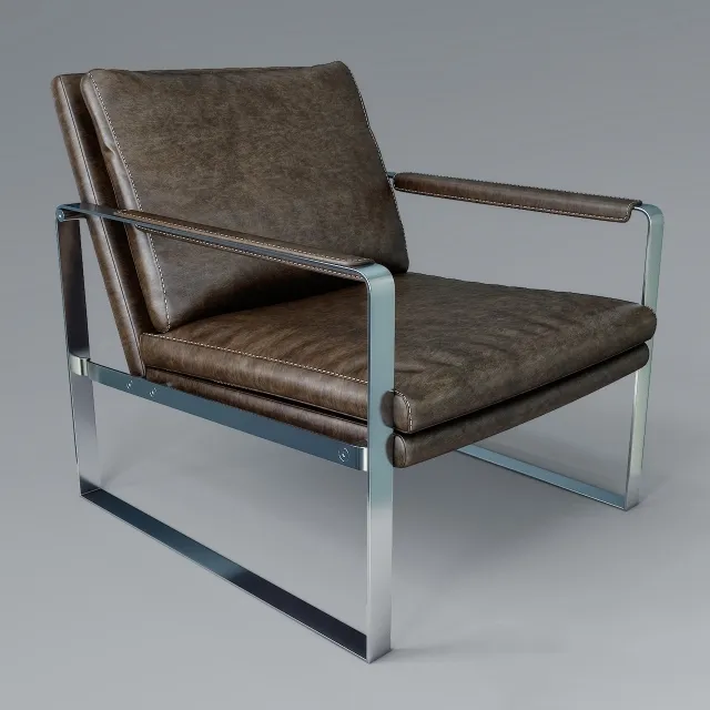 furniture - Charles armchair 3D Model