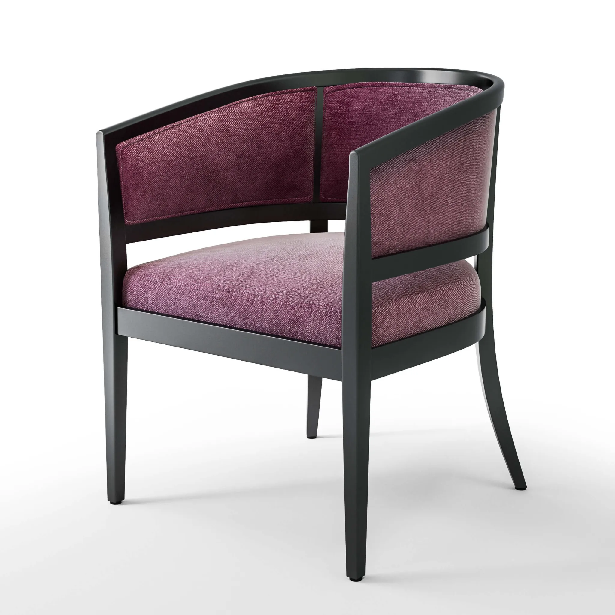 furniture - Chartreuse Mohair armchair by Edward Wormley 3D Model