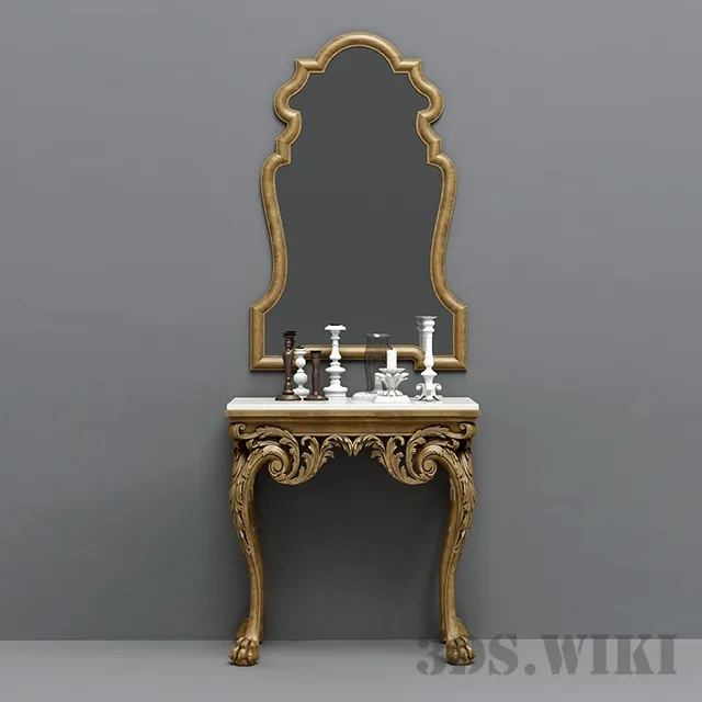 furniture - Chelini set 3D Model