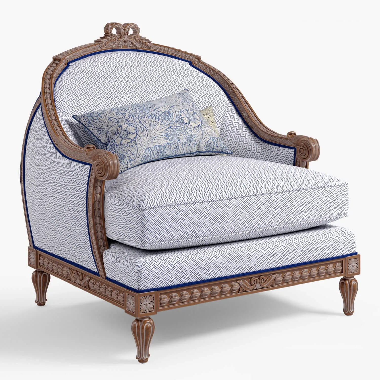 furniture - Chelini XVIII armchair 3D Model