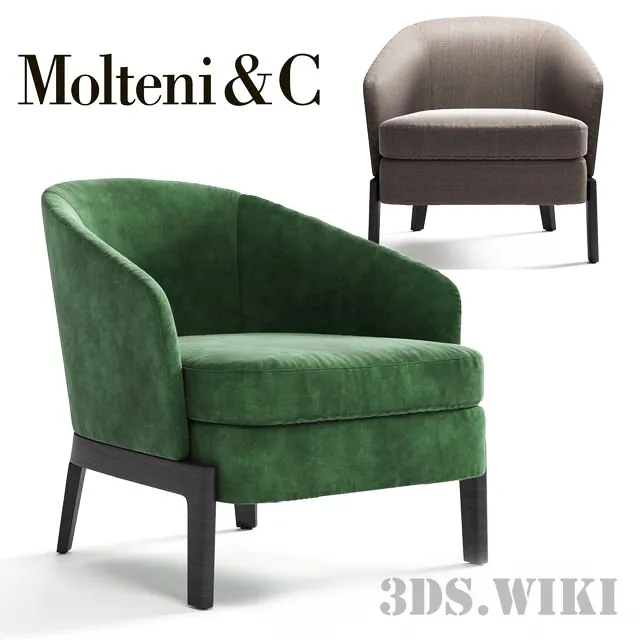 furniture - Chelsea armchair 3D Model