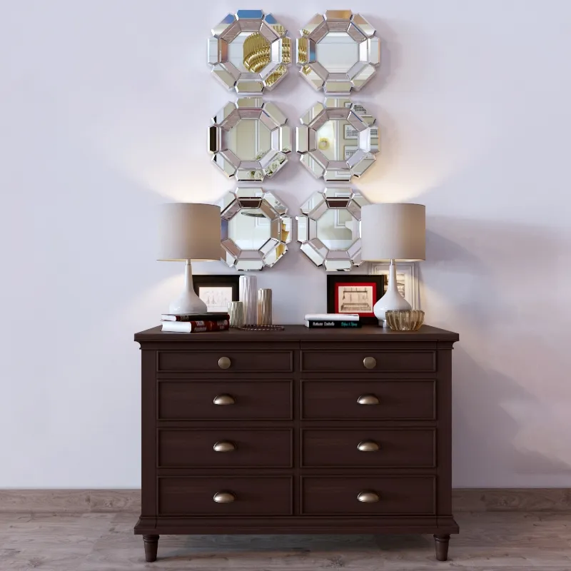 furniture - Chest Aspenhome Villager collection 3D Model