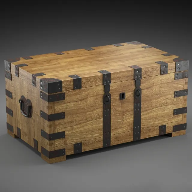 furniture - Chest- coffee table 3D Model