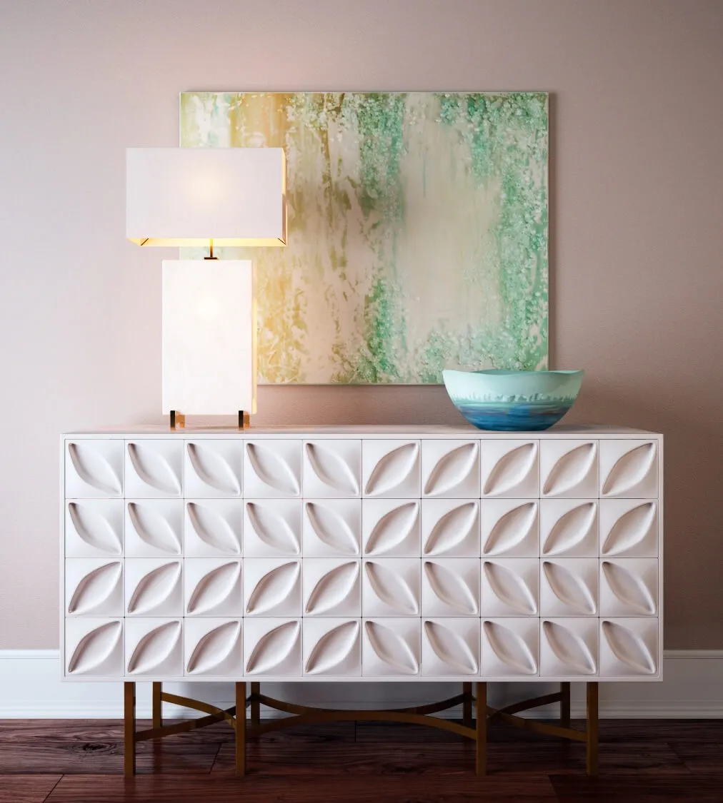 furniture - Chest John Richard Organic Mist 3D Model