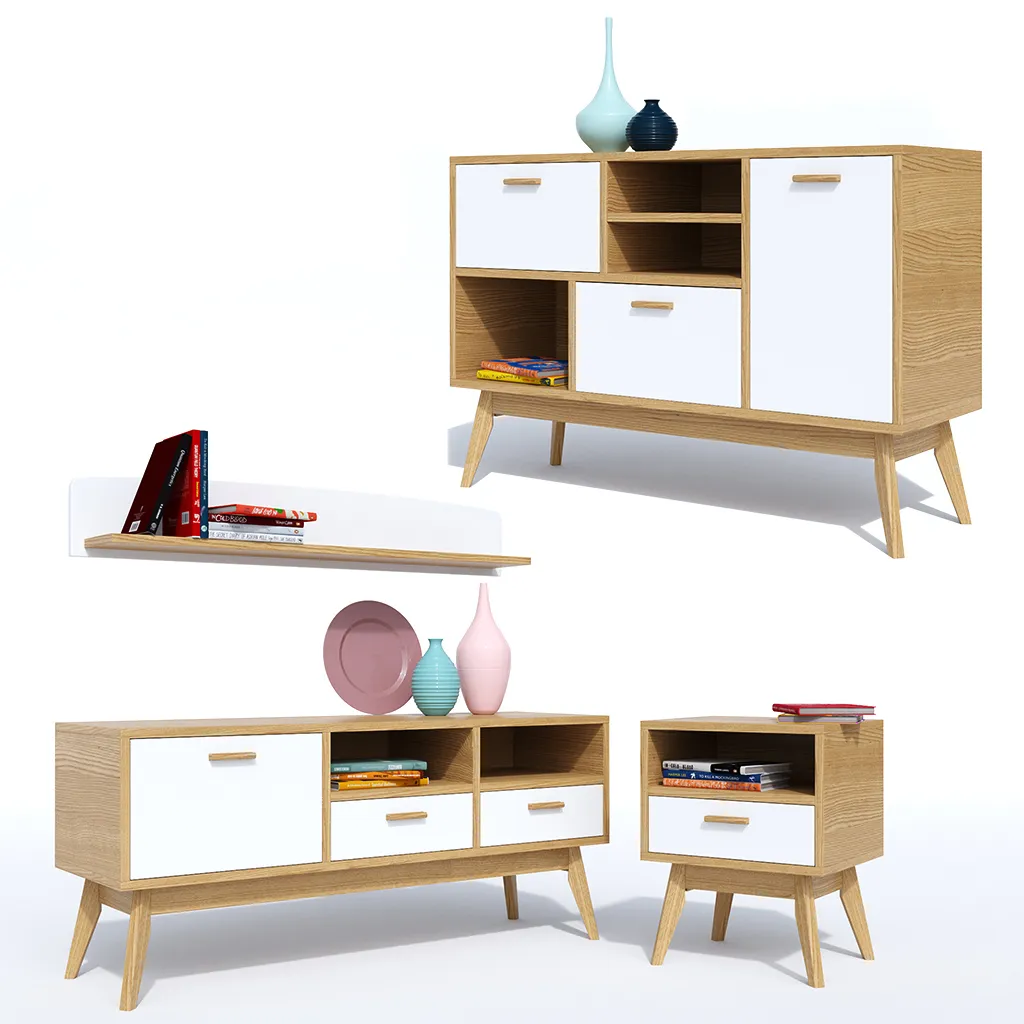 furniture - Chest of drawer by Moxie 6 3D Model