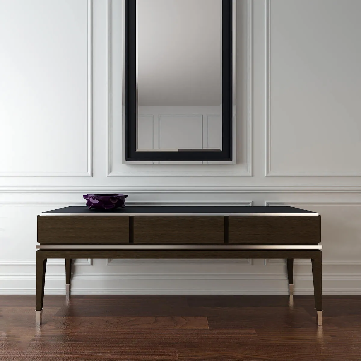 furniture - Chest of drawer with mirror 04 3D Model