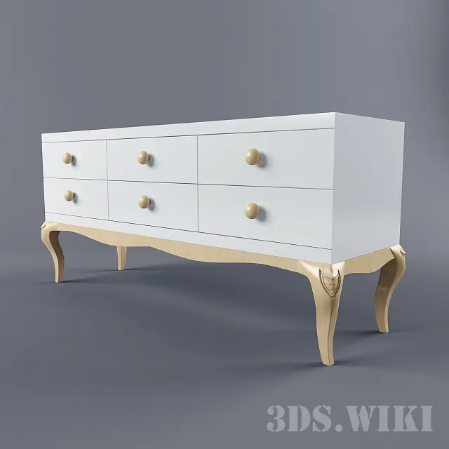 furniture - Chest of drawers 3D Model