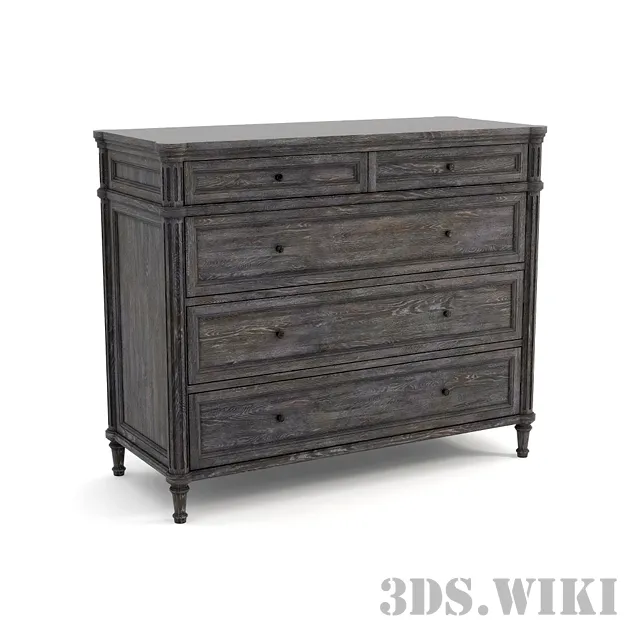 furniture - Chest of drawers ALDEN CHEST OF DRAWERS 3D Model