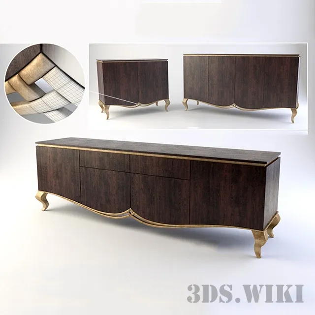 furniture - Chest of drawers Christopher Guy Volume 2 (art.58.0010) 3D Model